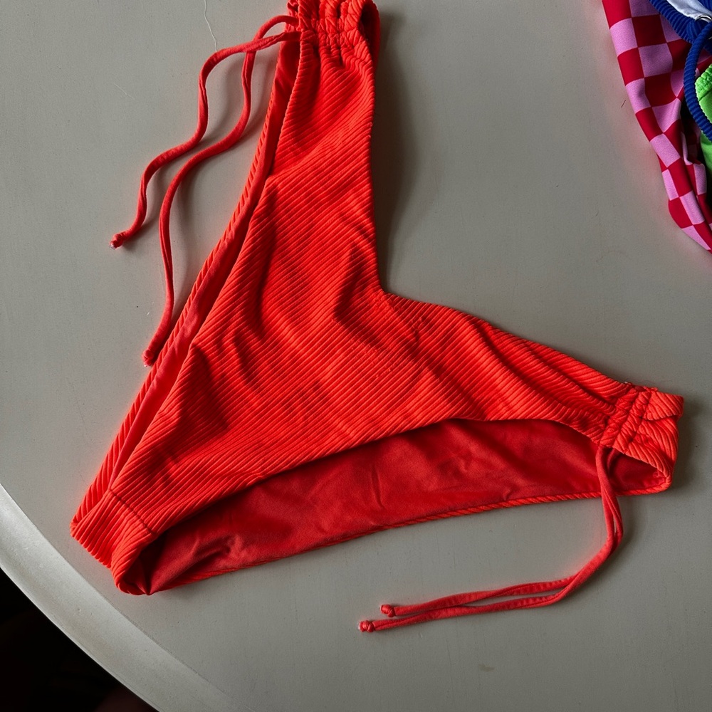 Frankie's Bikinis Reed Bikini Bottom Orange